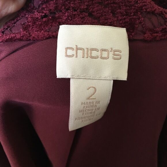 Chico’s 2 lace embellished regency romantic riding jacket - Picture 3 of 3